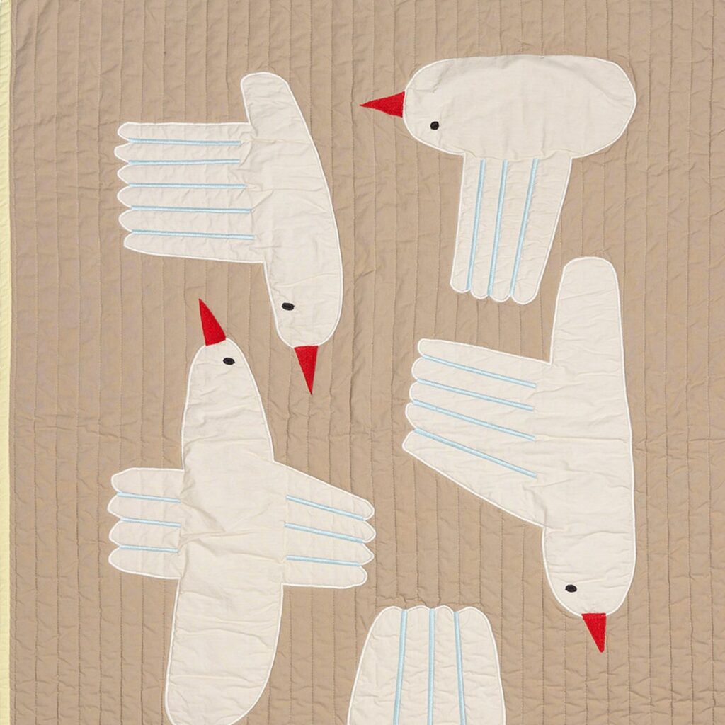 Vogels Wandkleed met vogels.